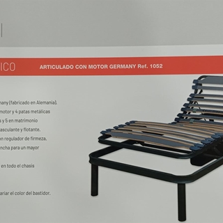 ALBILAX SOMIER ARTICULADO CON MOTOR GERMANY - Imagen 1