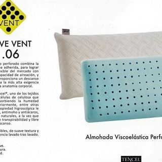 IVORIMATEX ALMOHADA GEL SUAVE VENT PERFORADA VISCO LOVE - Imagen 2